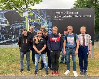 Bildungsfahrt Mercedes Benz Werk Bremen